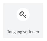 toegang verlenen