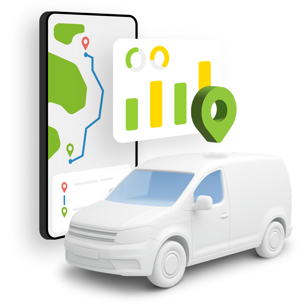 Kilometerstandserfassung mit dem TrackJack-GPS-System