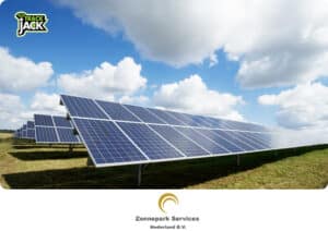 Solarpark-TrackJack mit GPS